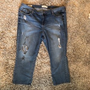 Torrid ripped skinny jeans 24